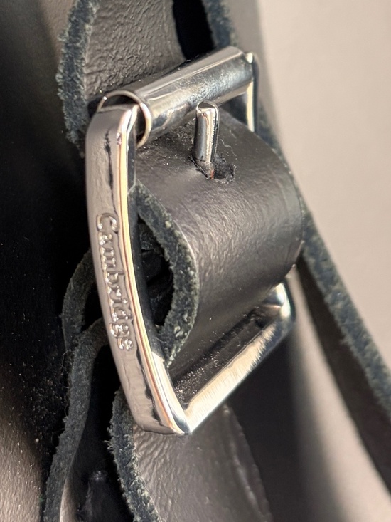 Cambridge Satchel Portrait Small Backpack - Black Leather main image 8
